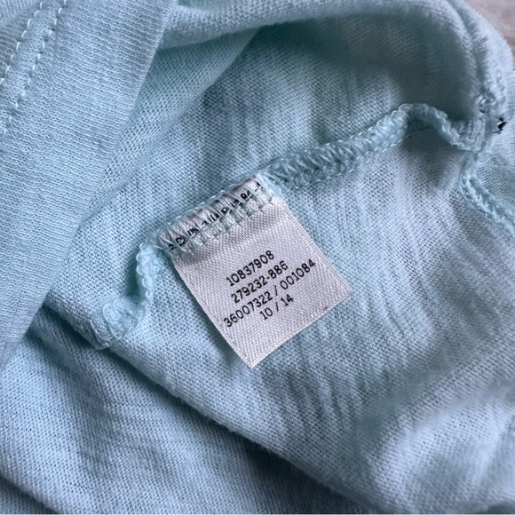 Victoria's Secret PINK | Short Sleeve Seafoam Bling Tee Shirt | Size Medium - Picture 9 of 11